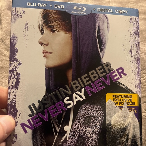 Justin Bieber Never Say Never Blu-Ray DVD - Picture 1 of 5